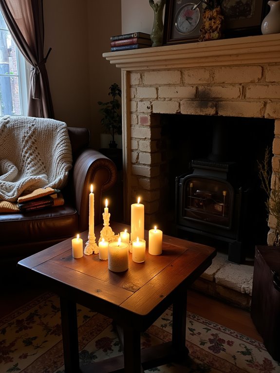 candlelight clusters enhance intimacy