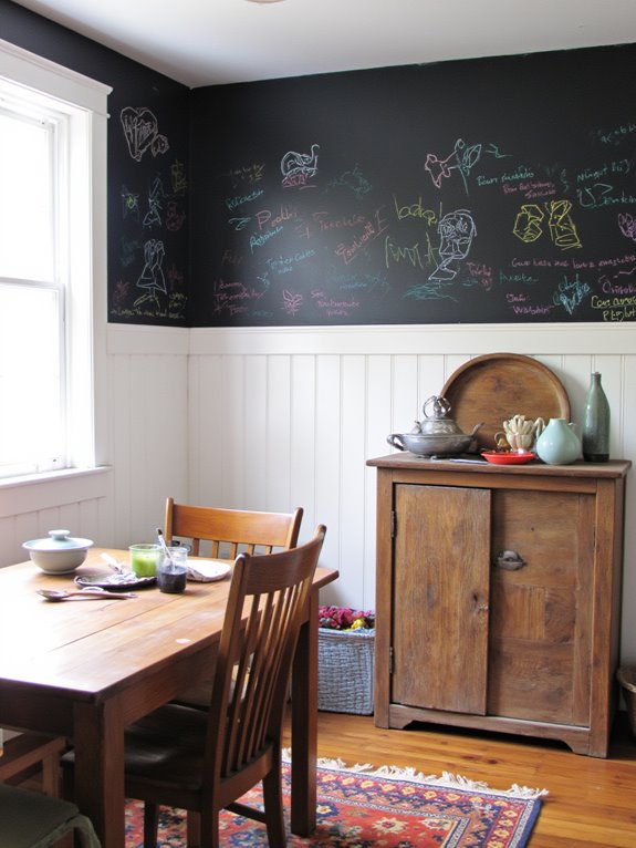 chalkboard wall sparks creativity