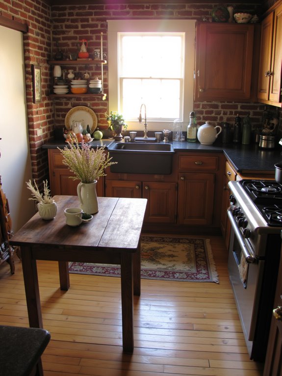 charming farmhouse kitchen design