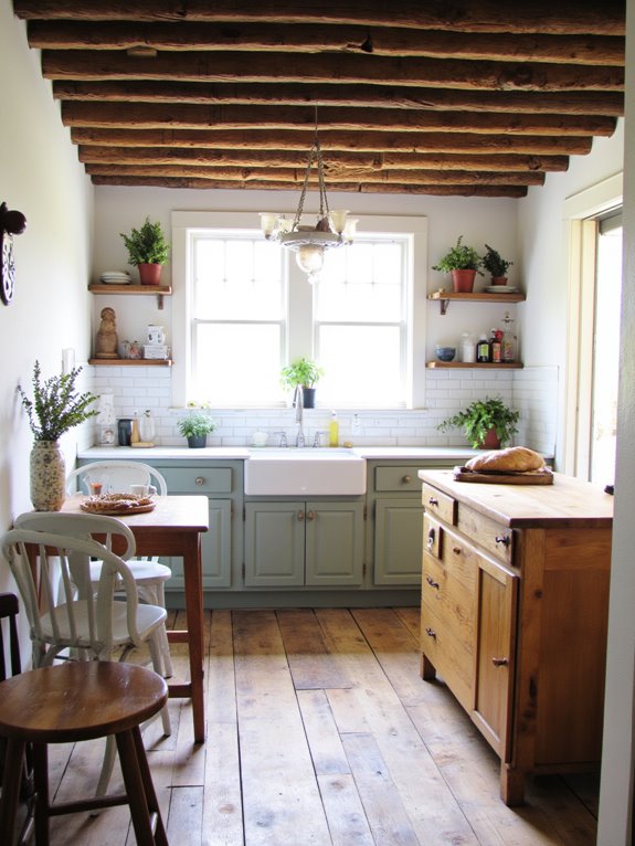 charming functional farmhouse kitchens