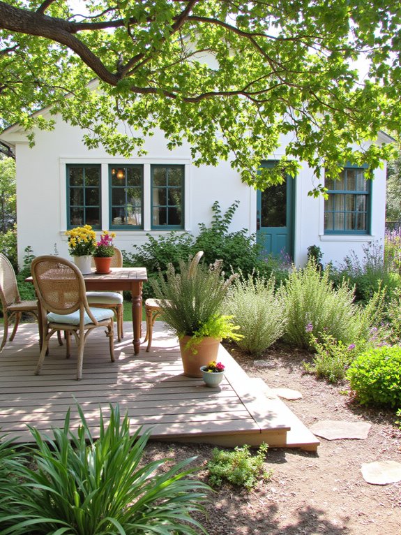 charming outdoor living spaces