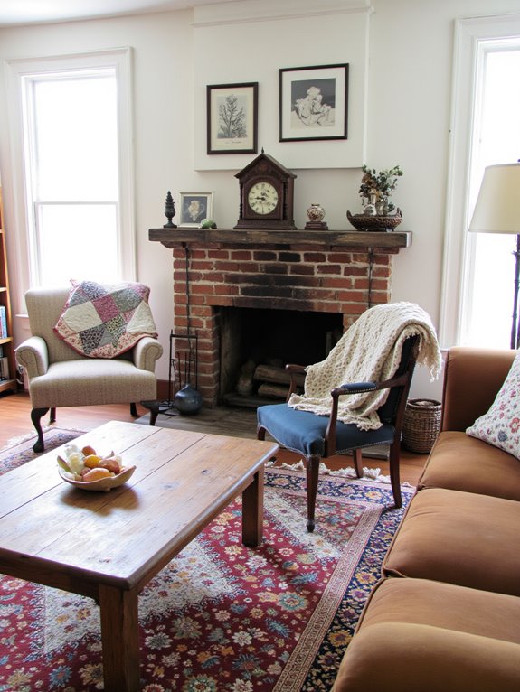 cherished family heirlooms displayed