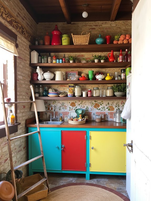 colorful accents elevate spaces