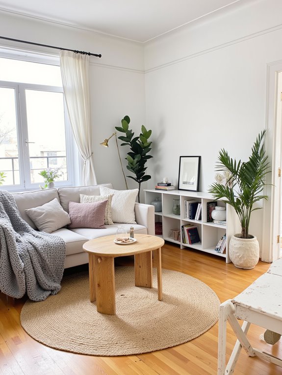 comfortable stylish living space