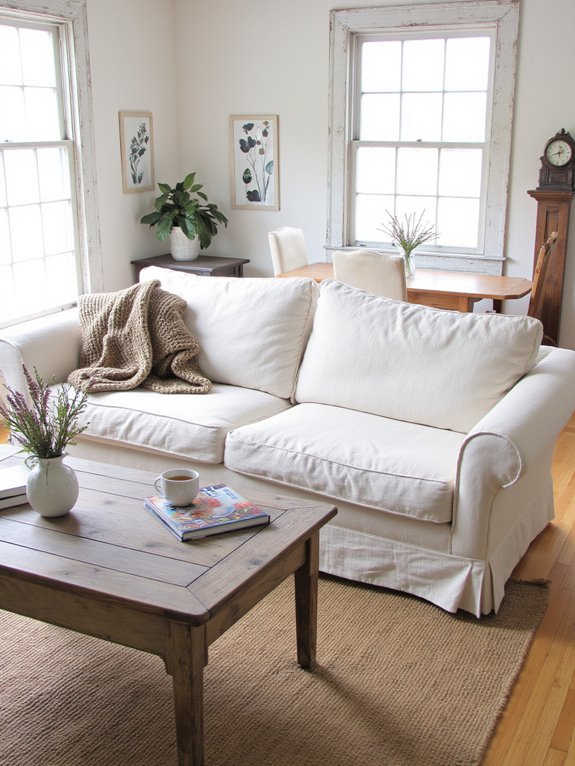 comfortable textured fabric warmth