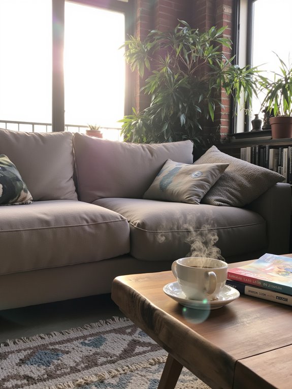 comfy stylish oversized sofas
