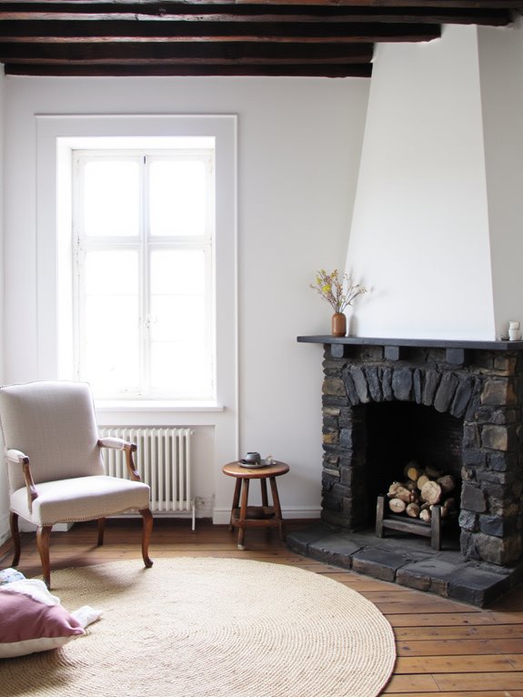 contrast highlights architectural features