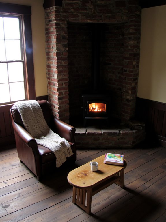 cozy ambiance with warmth