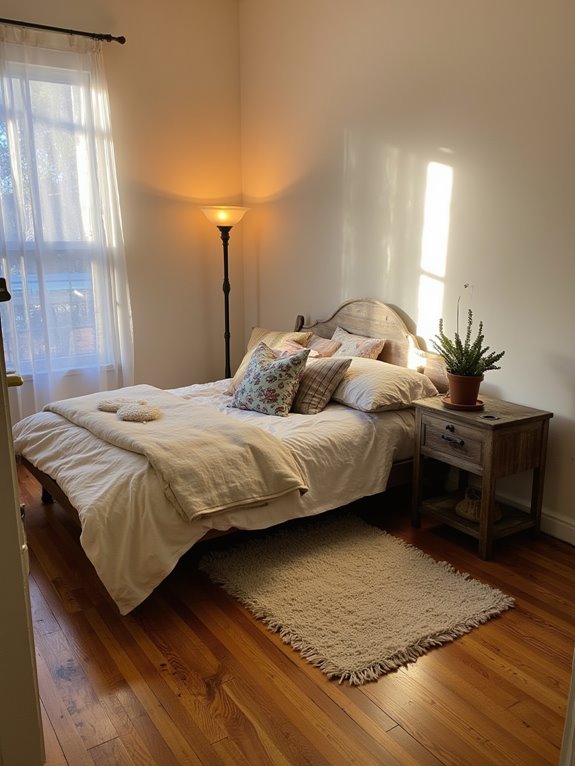 cozy ambient lighting setup