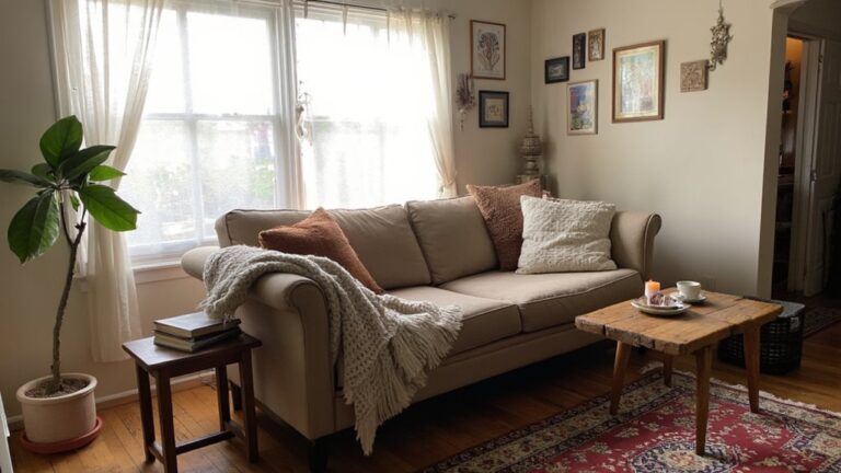 cozy and relaxing living spaces