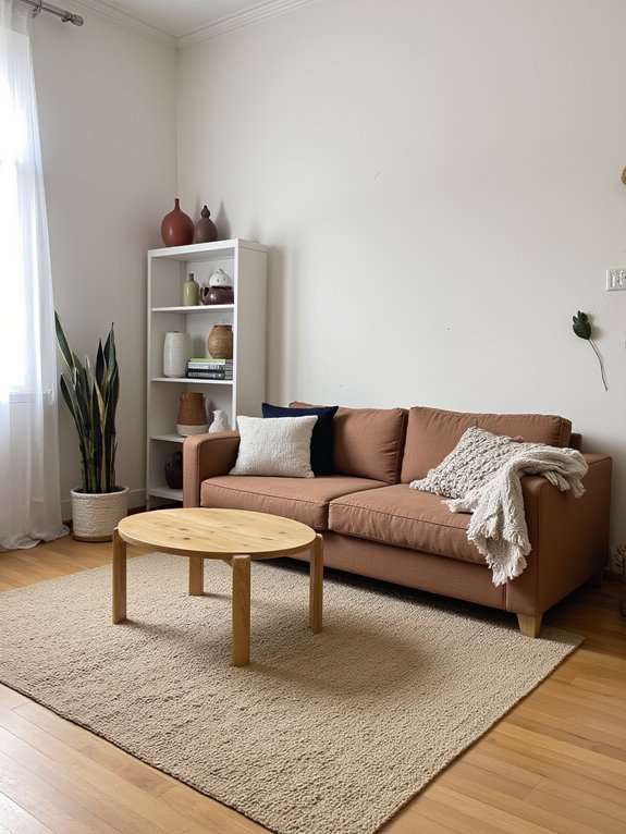 cozy balanced textured interiors