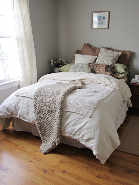 cozy bedding for relaxation
