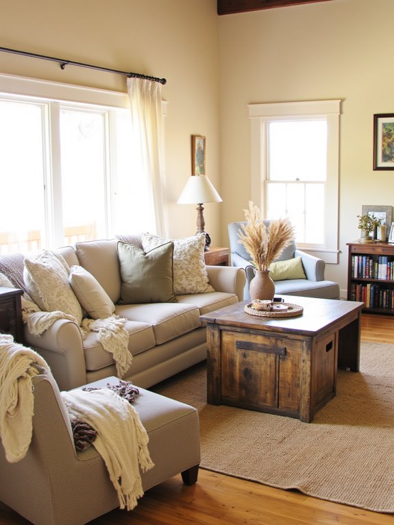 cozy beige warm undertones