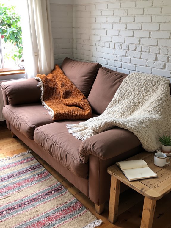 cozy blankets enhance warmth