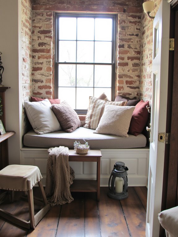 cozy built in seating nooks