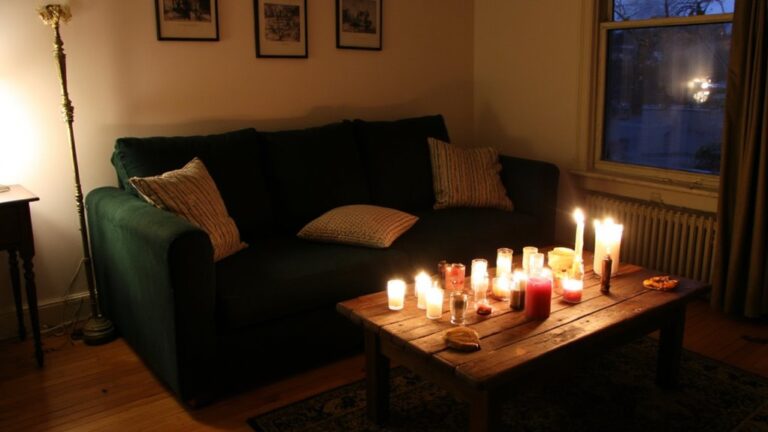 cozy candlelit interior designs