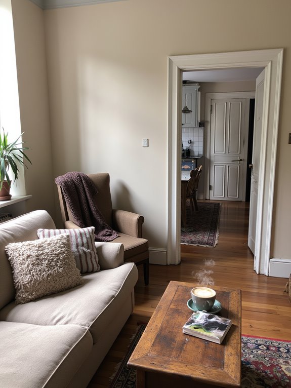 cozy comforts and relaxation