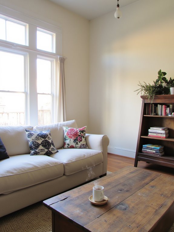 cozy contemporary farmhouse blend