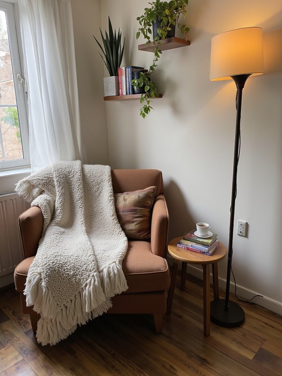 cozy corner chair comfort