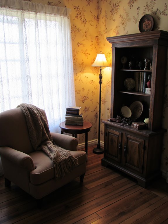 cozy corner reading sanctuary