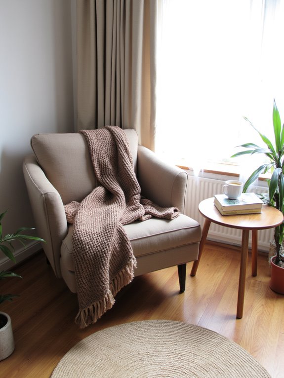 cozy corners with textiles