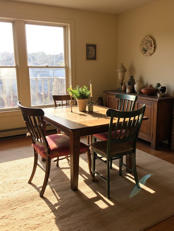 cozy dining area elements