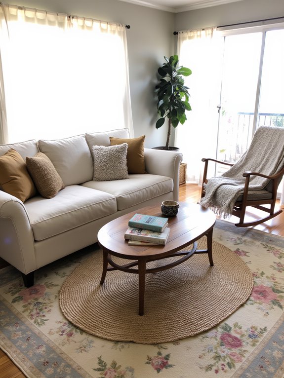 cozy functional furniture selection