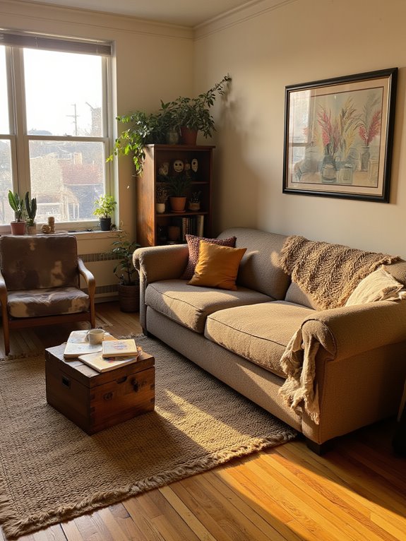 cozy furniture for relaxation