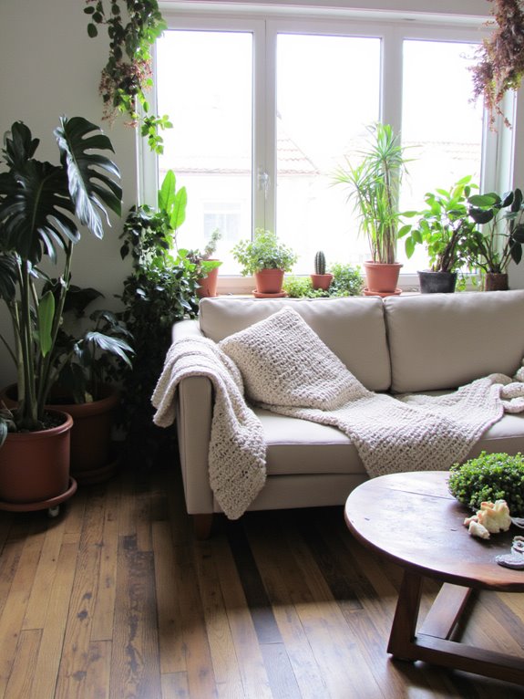 cozy indoor greenery vibes