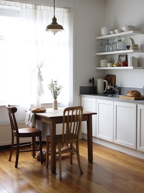 cozy kitchen with warmth