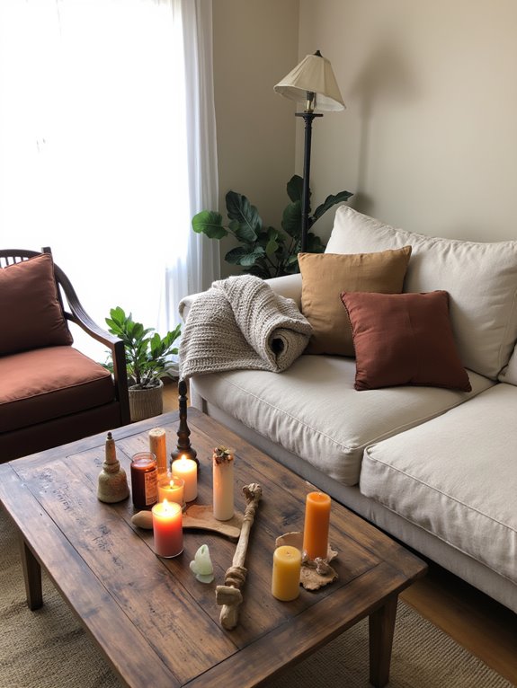 cozy lighting for tranquility