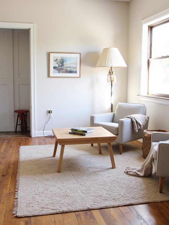 cozy minimalist furniture selection