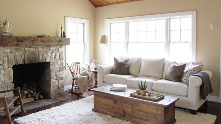 cozy modern farmhouse aesthetics