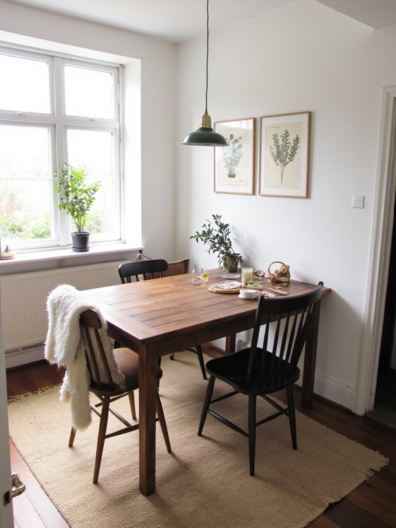 cozy nook for casual dining