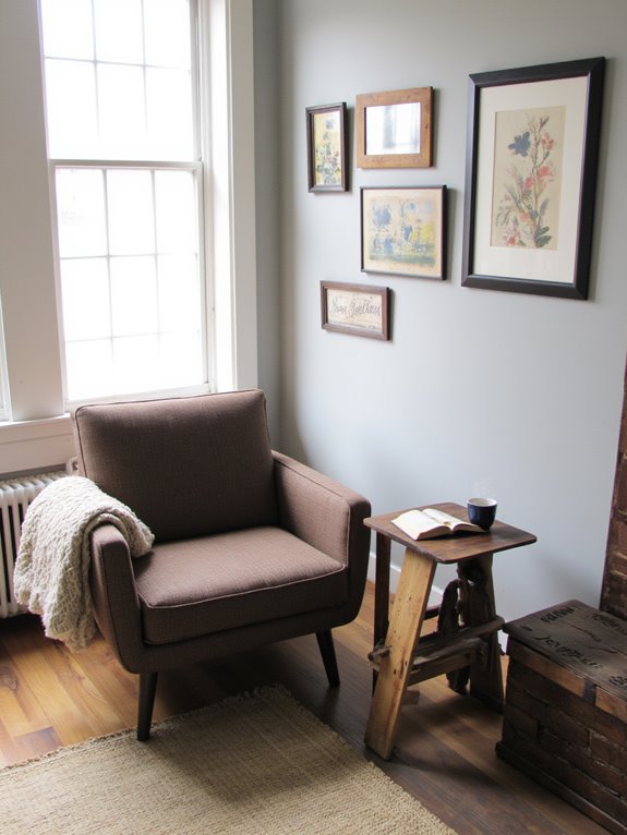 cozy nooks with fabrics