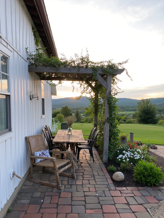 cozy outdoor relaxation oasis