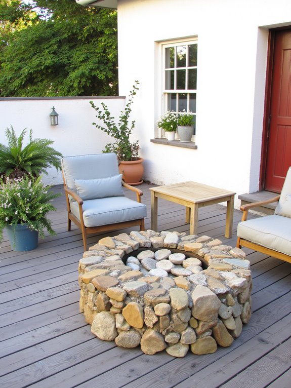 cozy outdoor retreat design