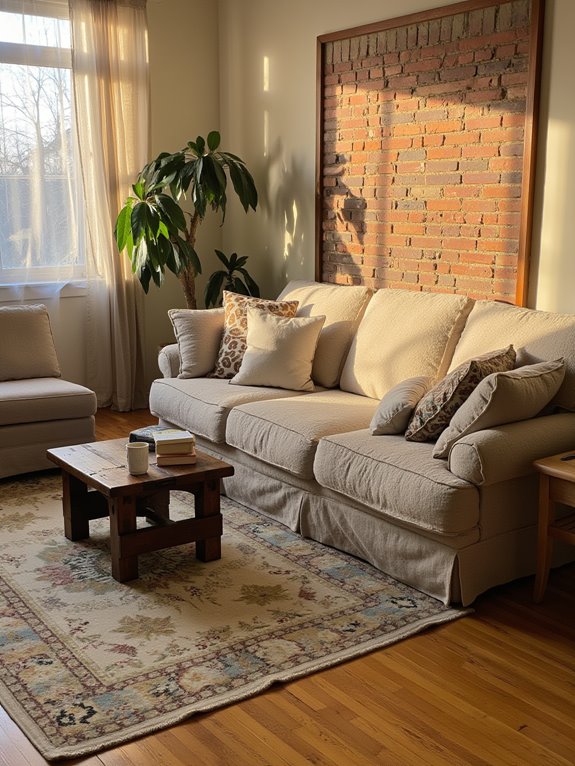 cozy plush furniture selection