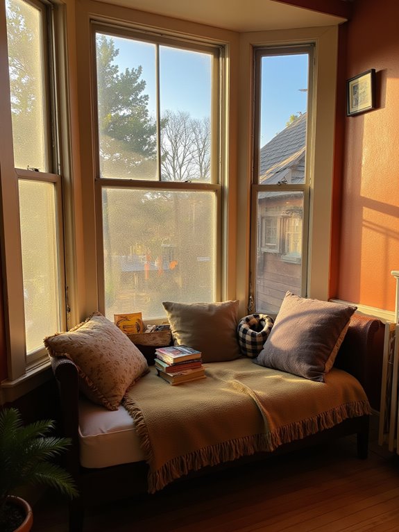 cozy reading nook bliss