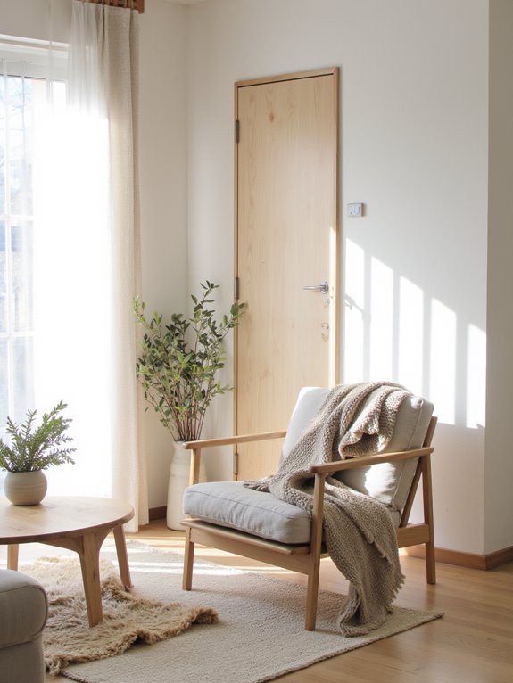 cozy reading nook creation