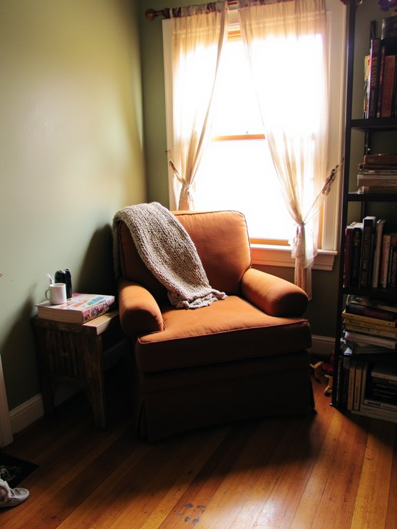cozy reading nook sanctuary