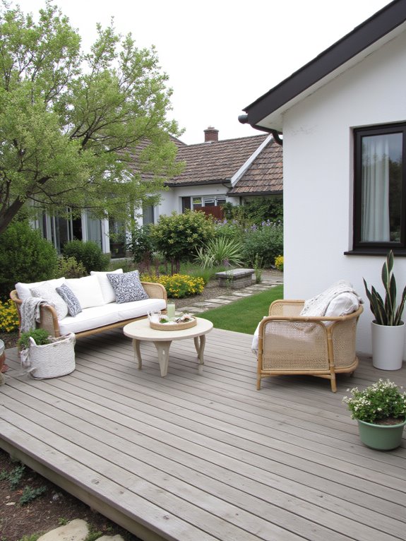 cozy scandinavian outdoor design