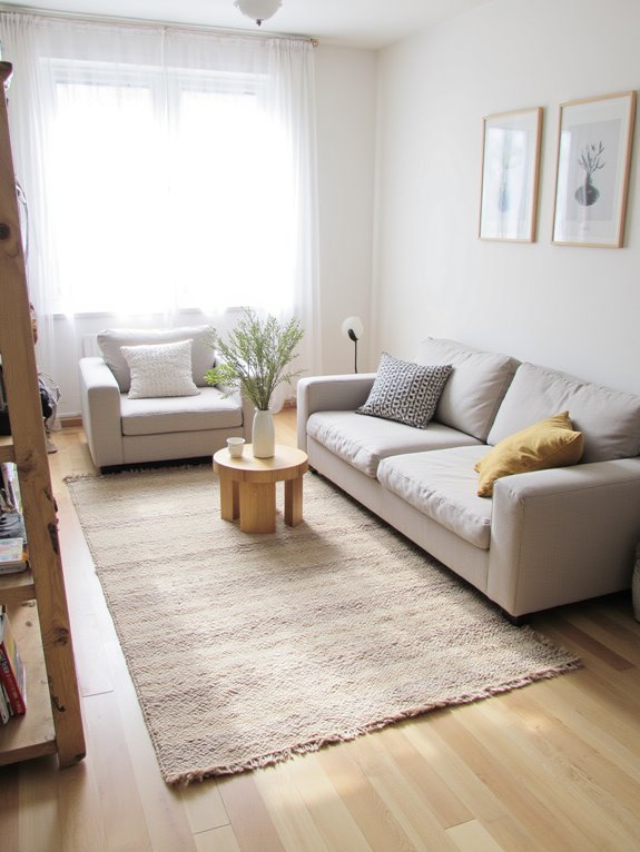 cozy scandinavian rug charm