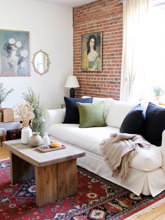 cozy textiles for warmth