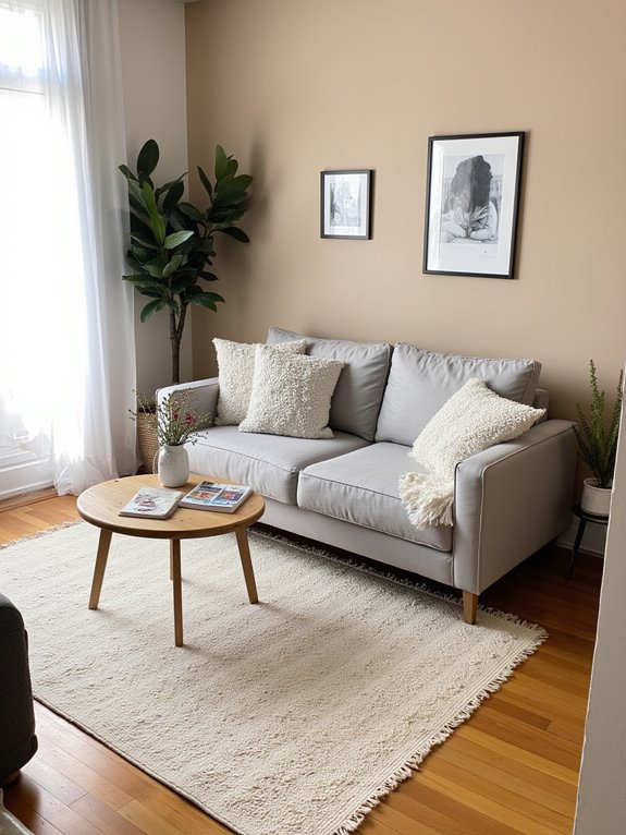 cozy textures and lighting