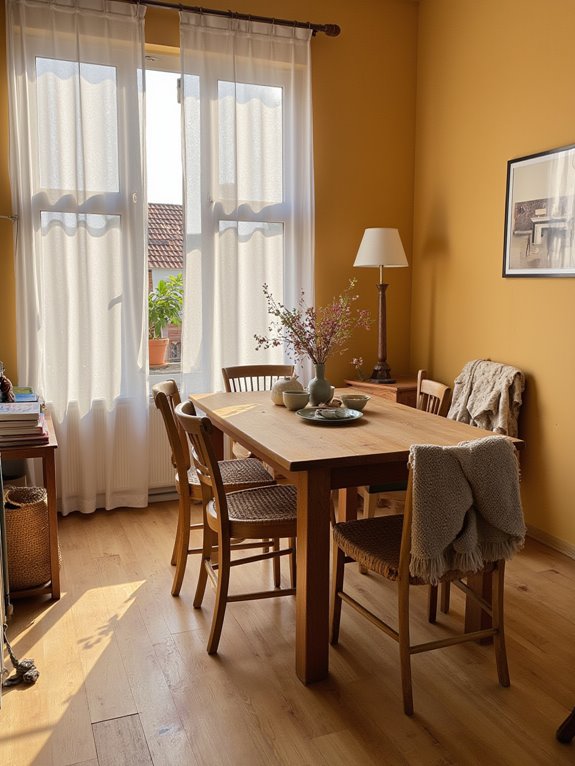 cozy warm color palette