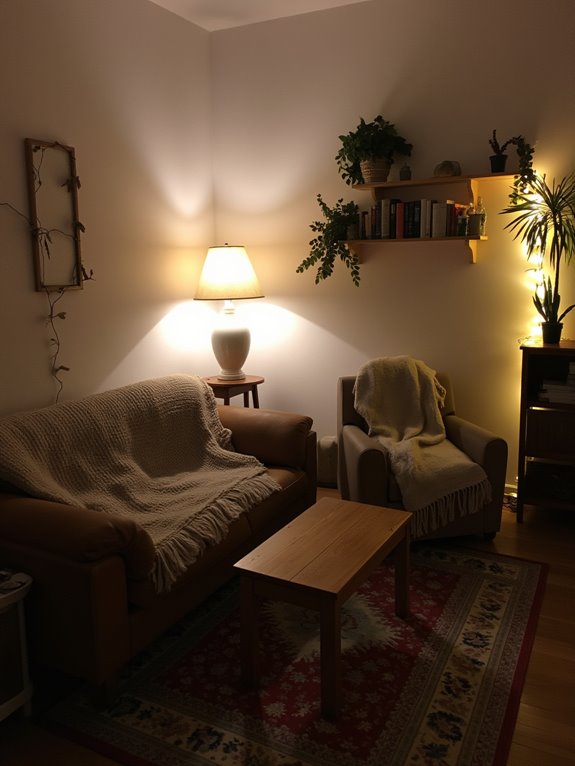 cozy warm lighting ambiance