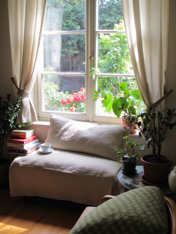 cozy window seat retreat