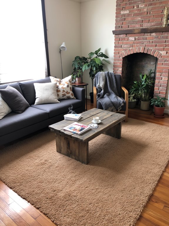 cozy zones with rugs