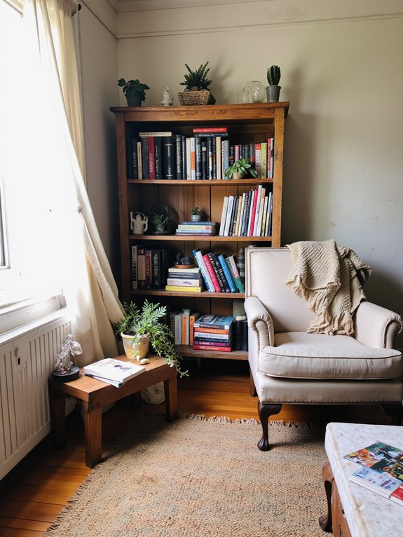 creative book arrangement ideas